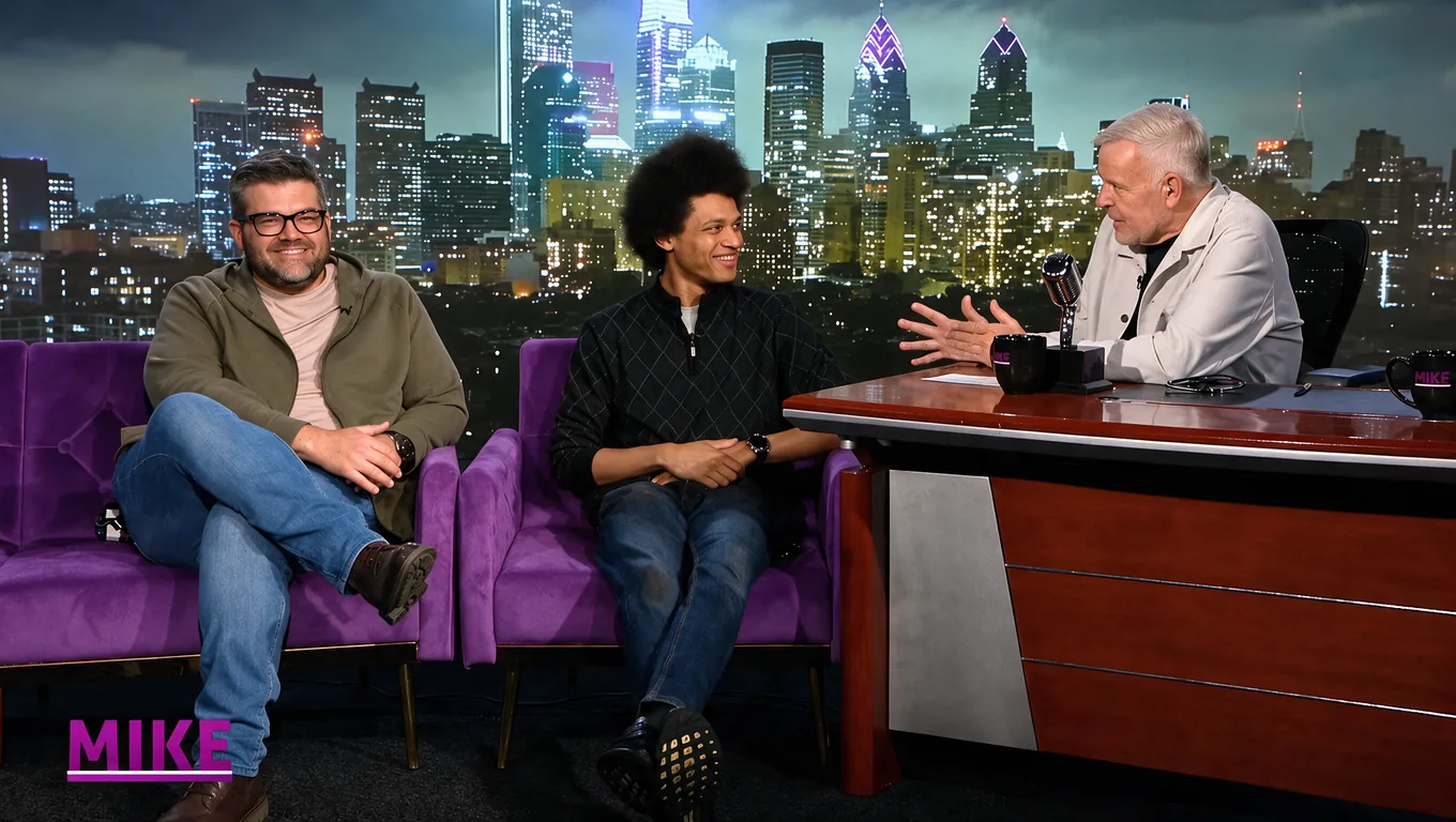 David Burrows interviewed on the MIKE show in Philadelphia